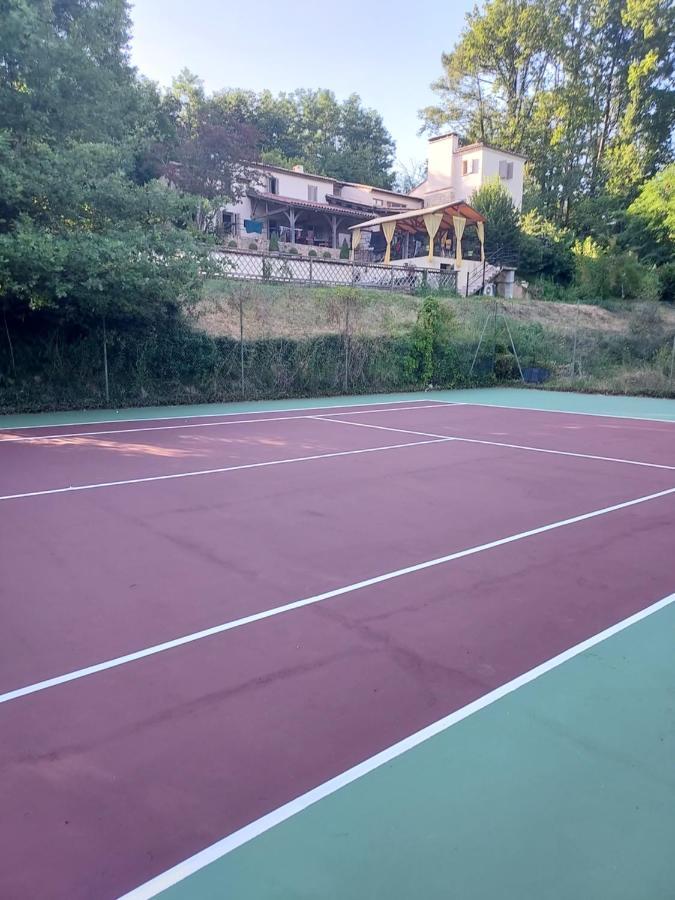 Villa Vila Avec, Piscine, Tennis. Rivaux Exterior foto