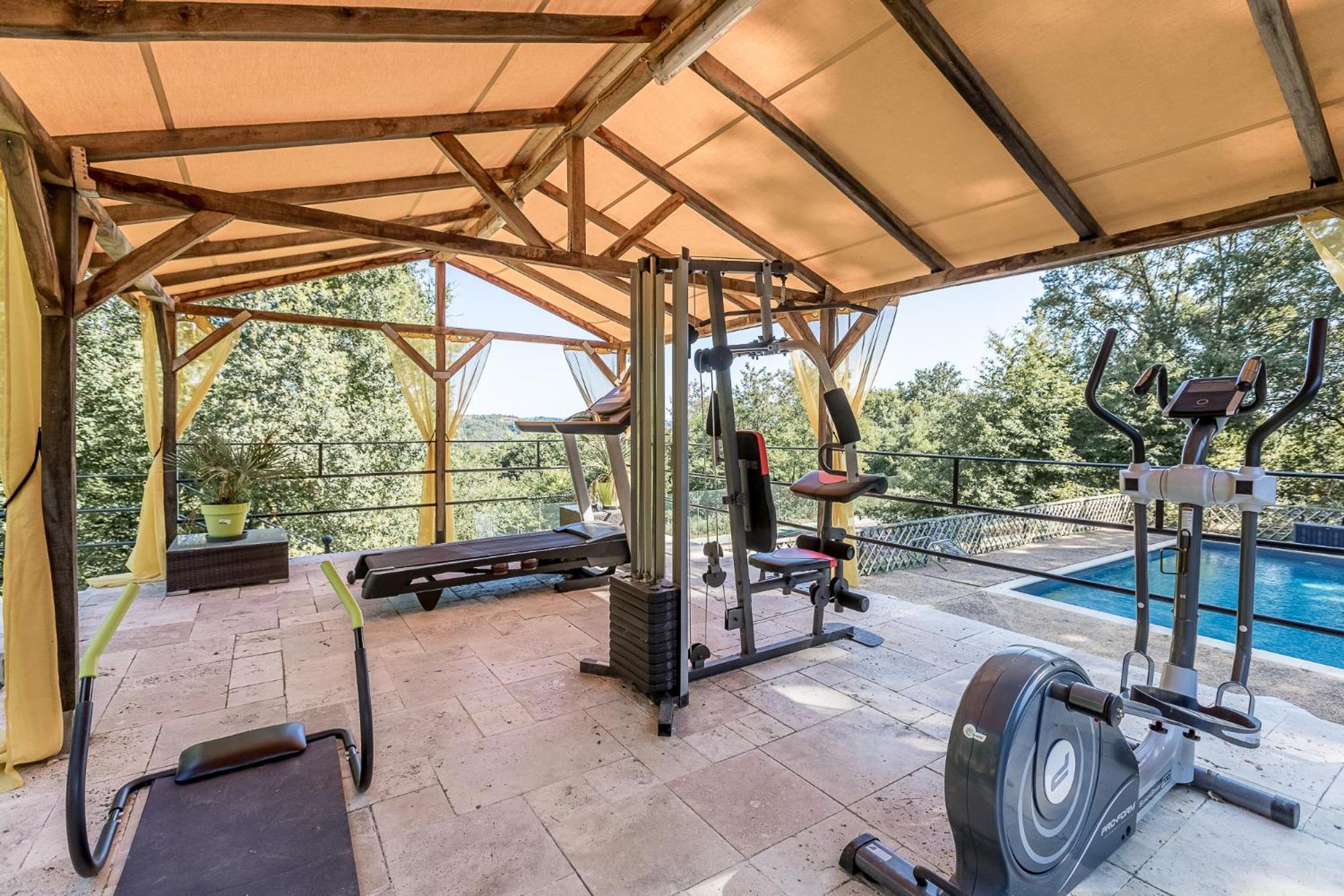 Villa Vila Avec, Piscine, Tennis. Rivaux Exterior foto