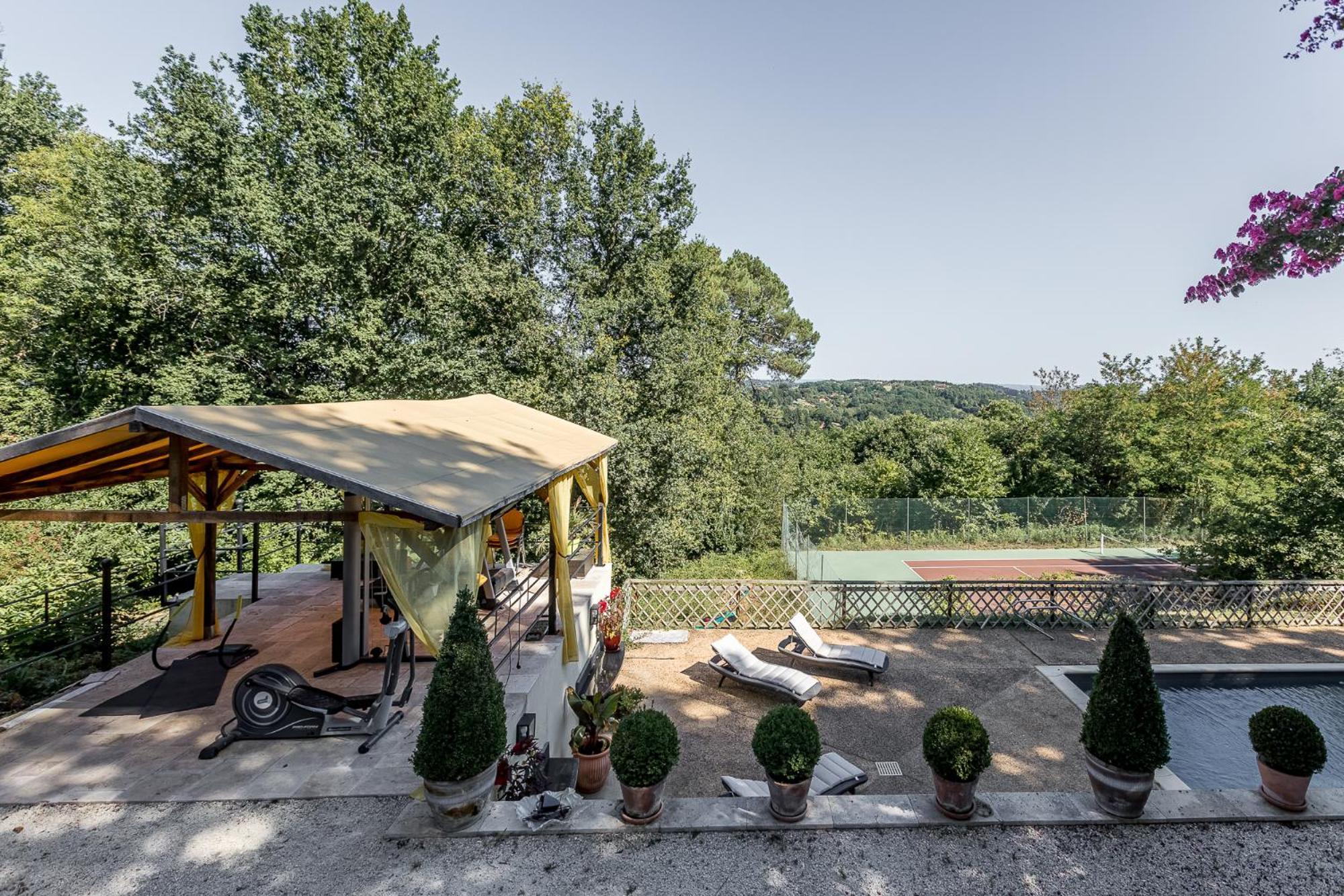 Villa Vila Avec, Piscine, Tennis. Rivaux Exterior foto