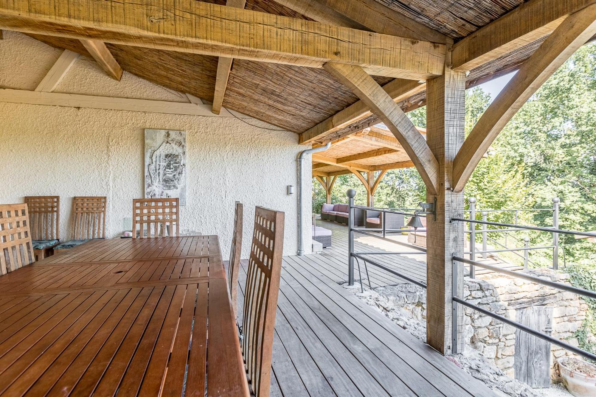 Villa Vila Avec, Piscine, Tennis. Rivaux Exterior foto